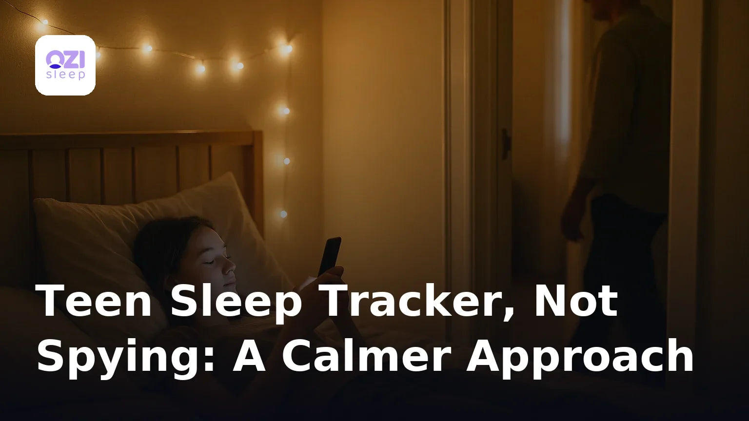 Teen Sleep Tracker, Not Spying: A Calmer Approach