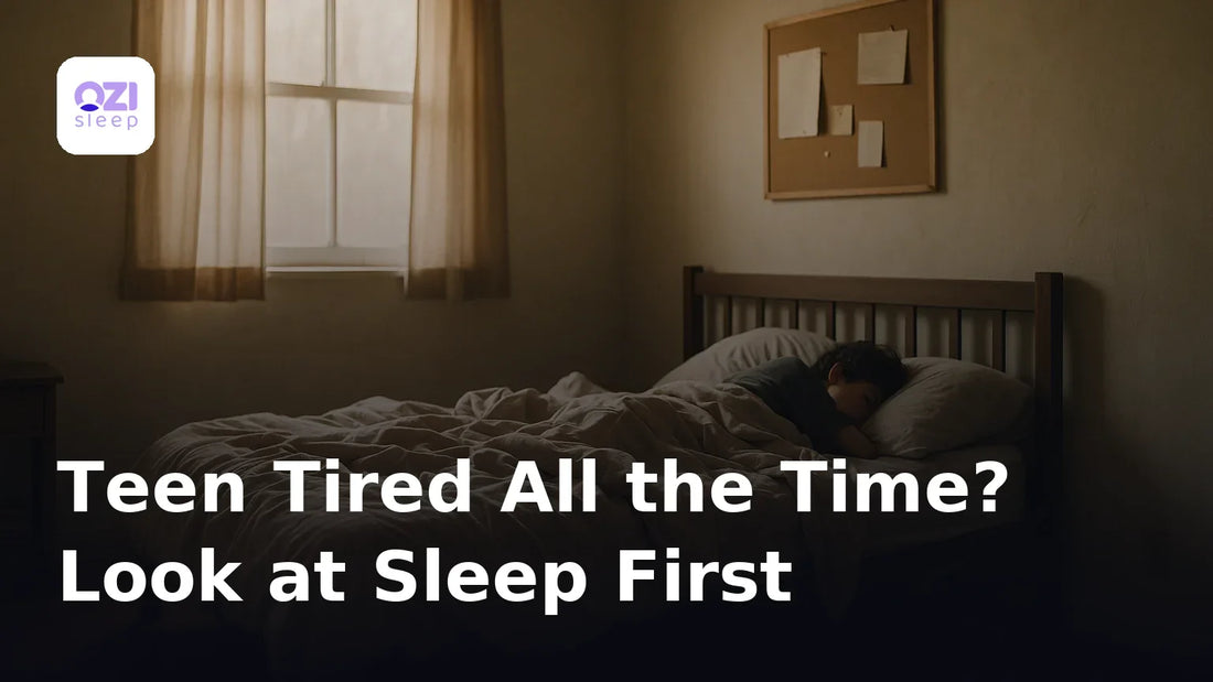 Teen Tired All the Time? Look at Sleep First
