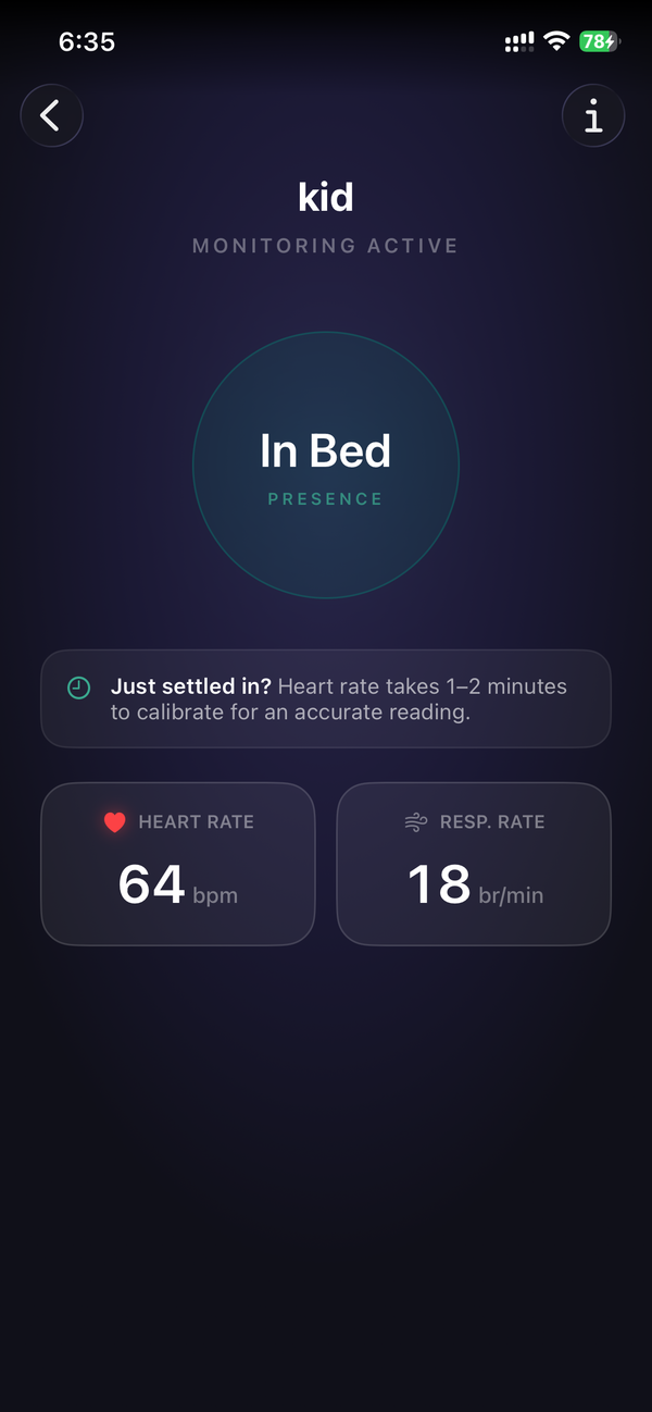 Live vitals